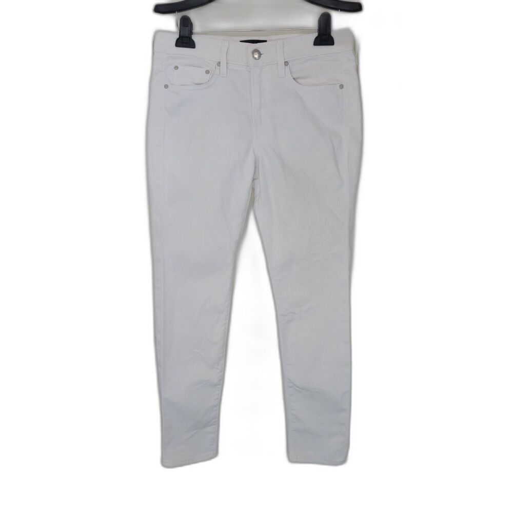Vince. White Denim Skinny Jeans